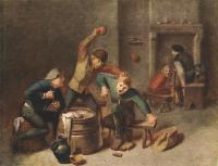 Adriaen Brouwer - Brawling Peasants